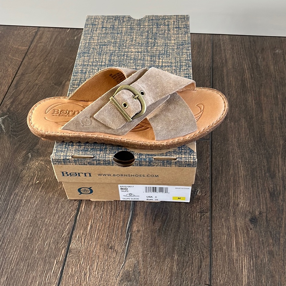 New Suede Sandals